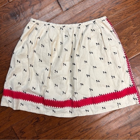 Madewell Lightstitch Floral Embroidered Skirt - Picture 2 of 4